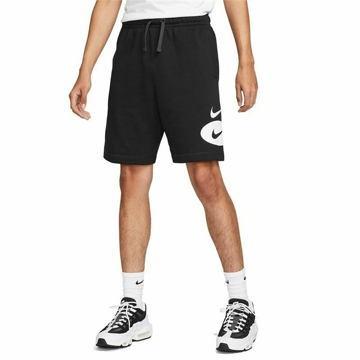 Sportshorts för män Nike Swoosh League Svart - 4