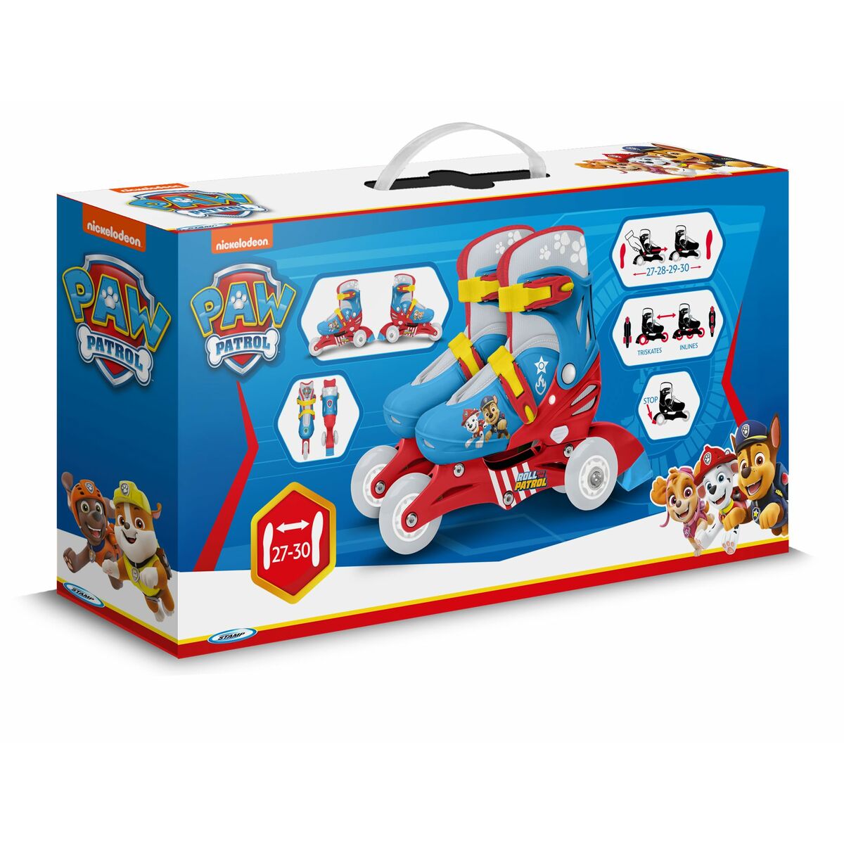 Rullskridskor The Paw Patrol Blå Röd - 6