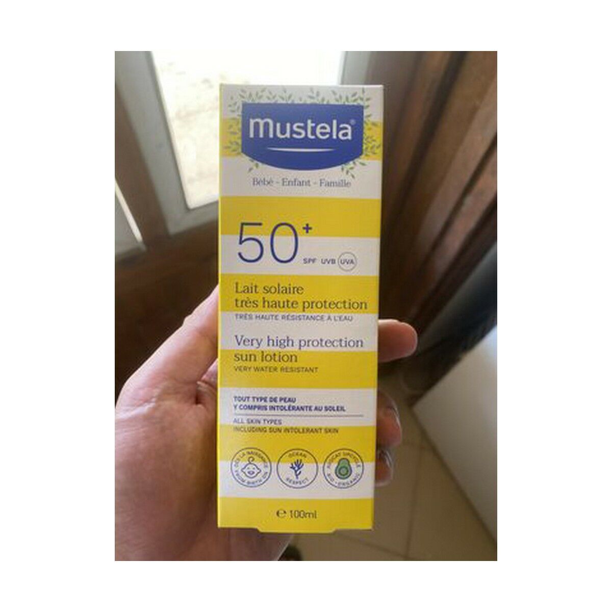 Solmjölk för barn Mustela 100 ml - 2