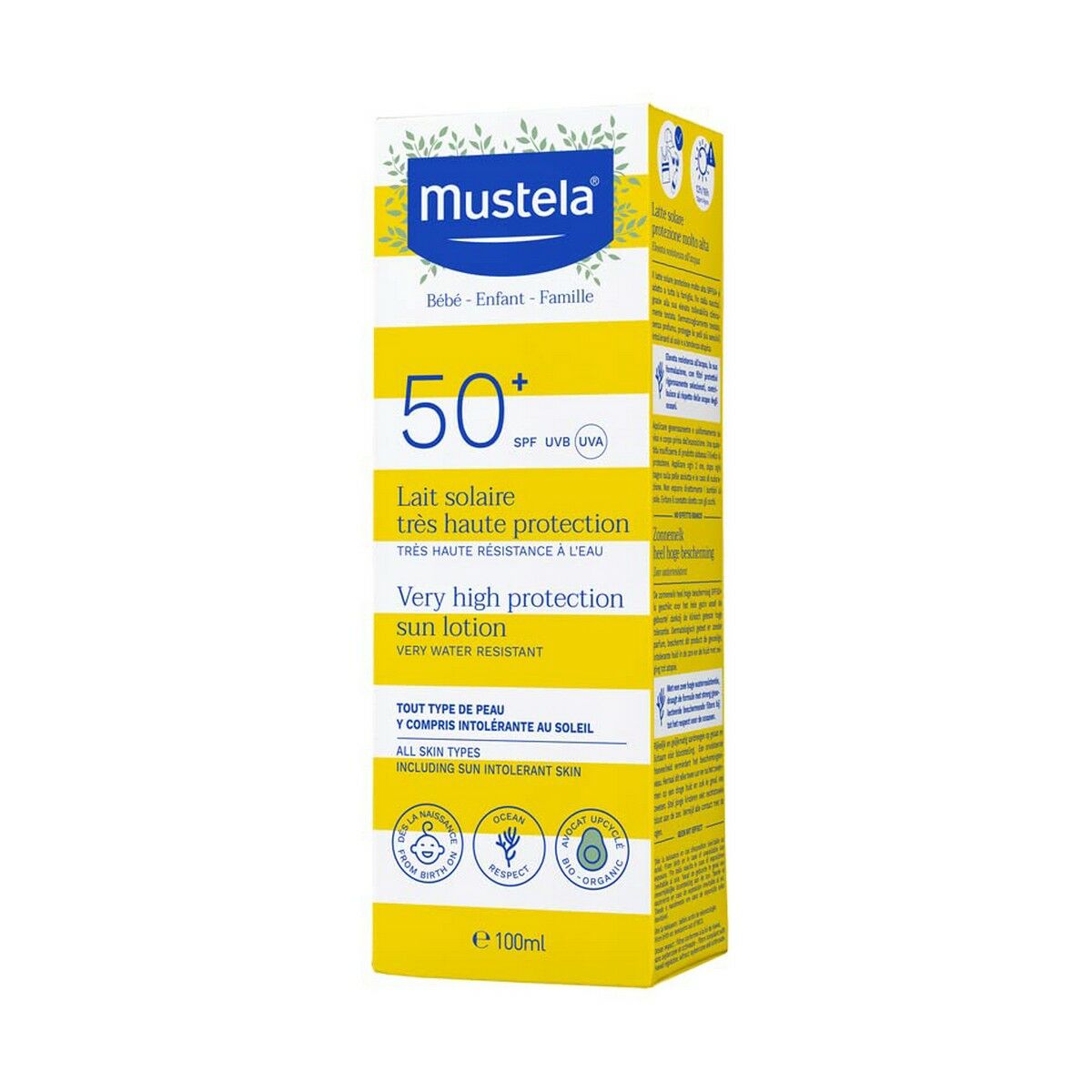 Solmjölk för barn Mustela 100 ml - 4