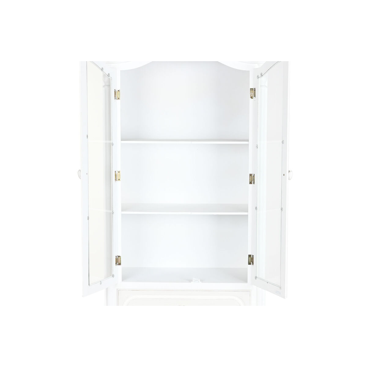 Visningsställ Home ESPRIT Vit Trä Glas 76 x 39 x 193 cm - 3