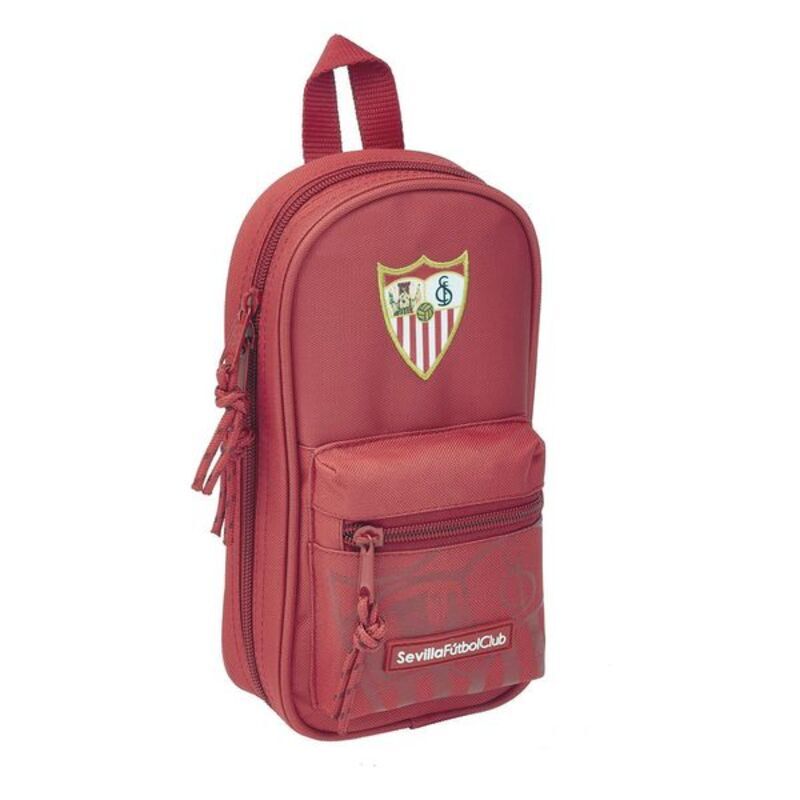 Pennfodral Ryggsäck Sevilla Fútbol Club SAF411956747 Röd 12 x 23 x 5 cm (33 Delar) - 4