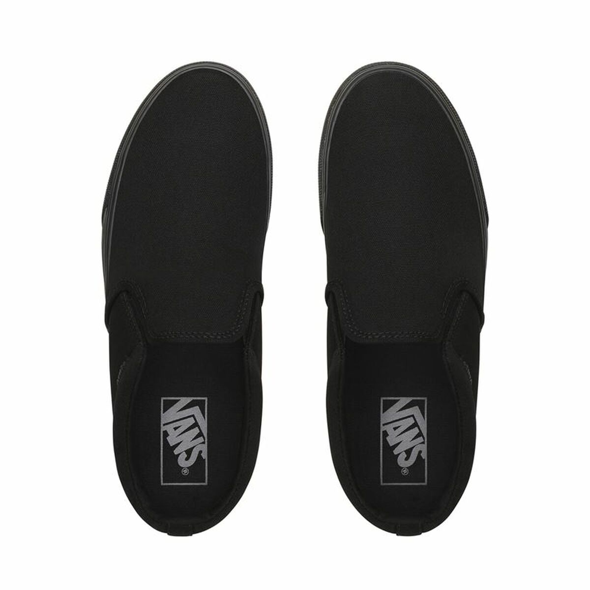 Sportskor Casual Herr Vans Asher Svart - 4