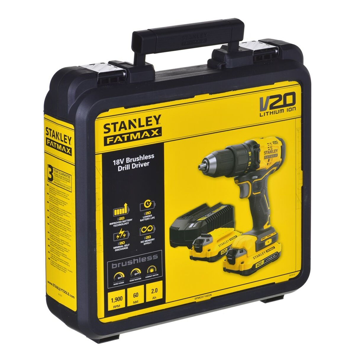 Elektrisk skruvmejsel Stanley SFMCD710D2K-QW - 3