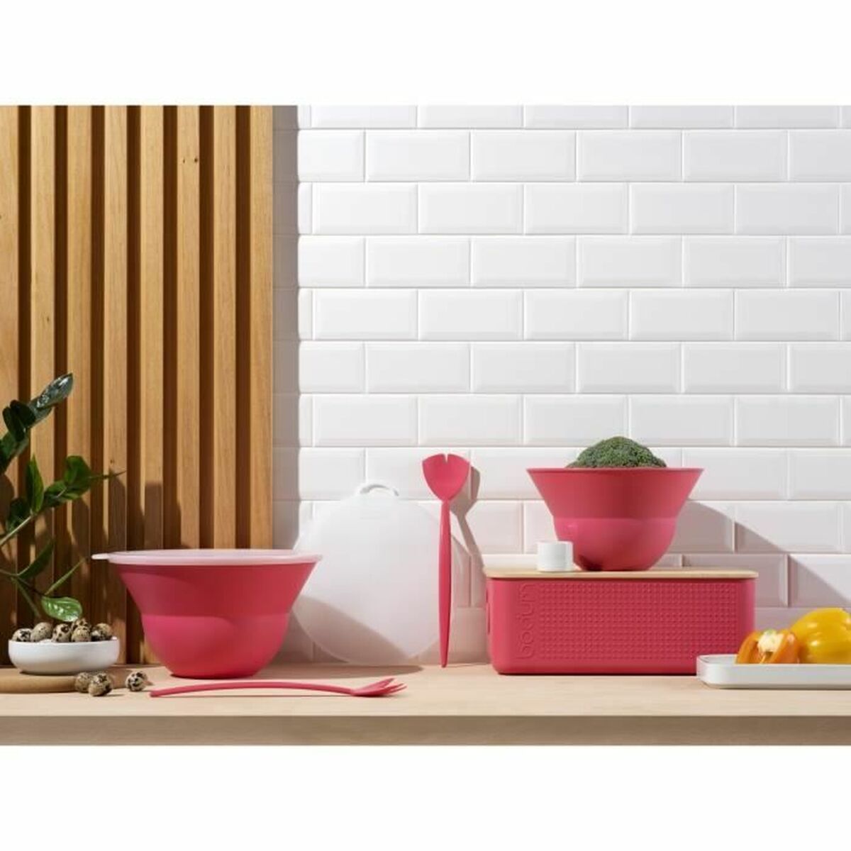 Blandskål Bodum Topee Rosa 3 L 4,9 L 2 antal - 2