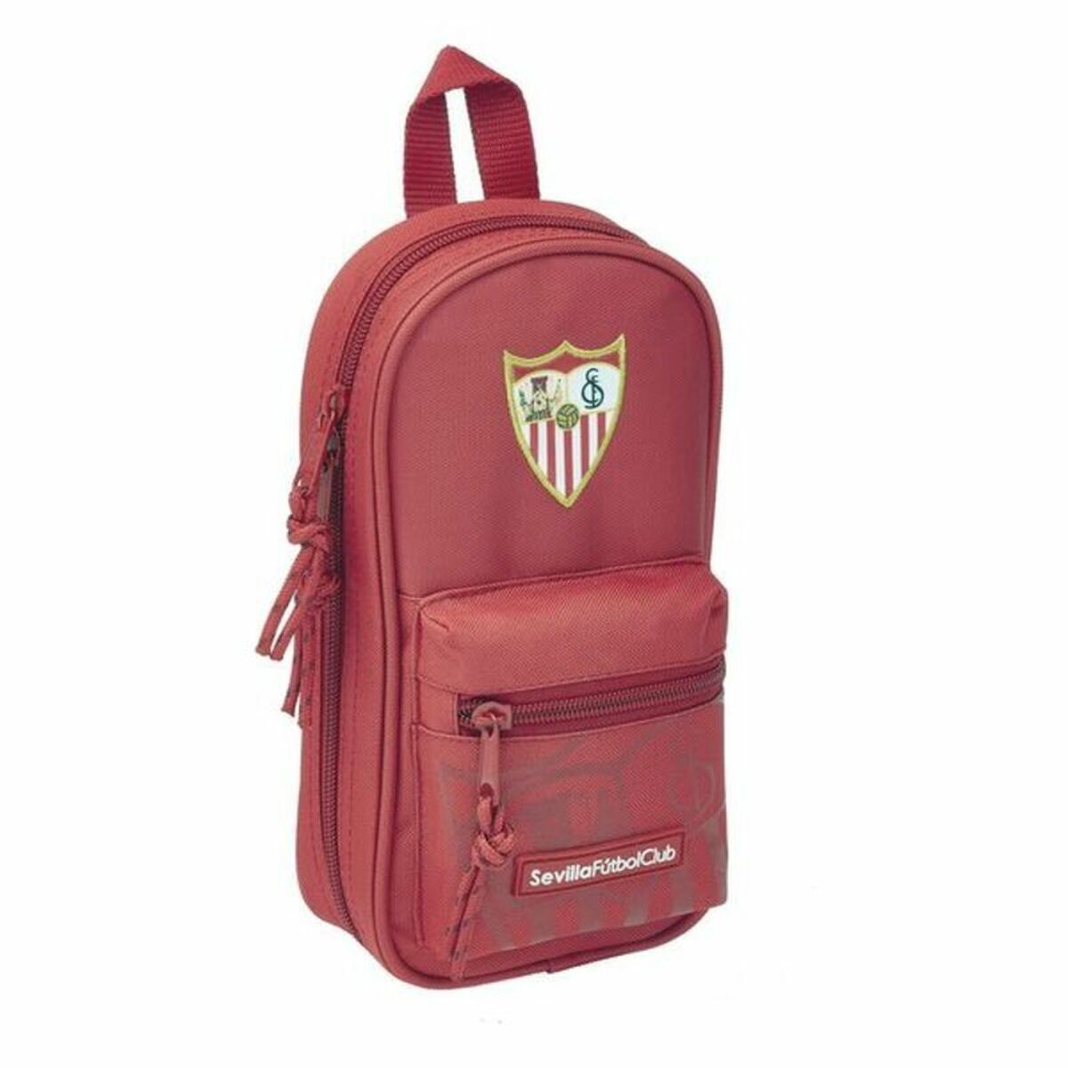 Pennfodral Ryggsäck Sevilla Fútbol Club Röd 12 x 23 x 5 cm - 10