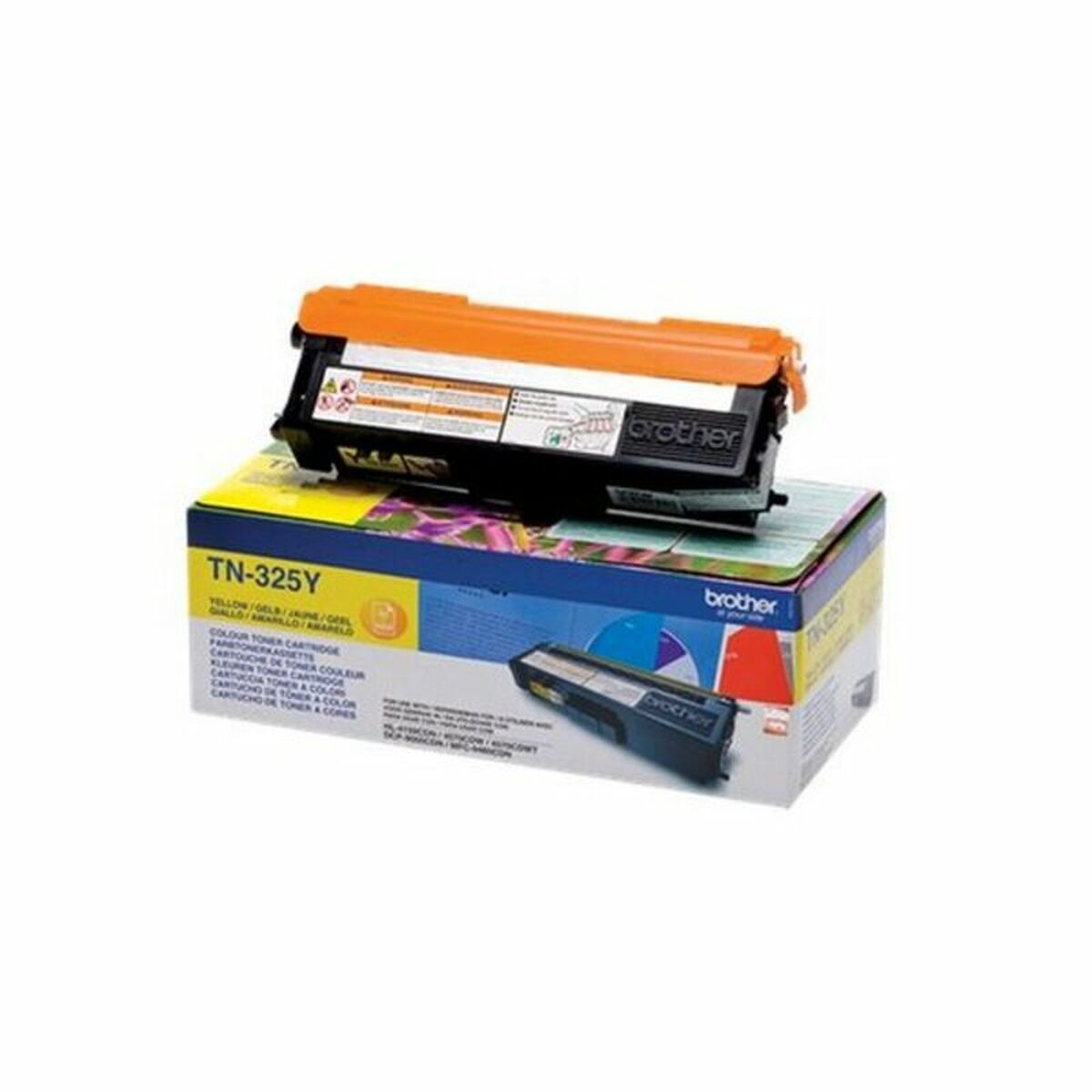 Original Toner Brother TN-325Y Gul - 5