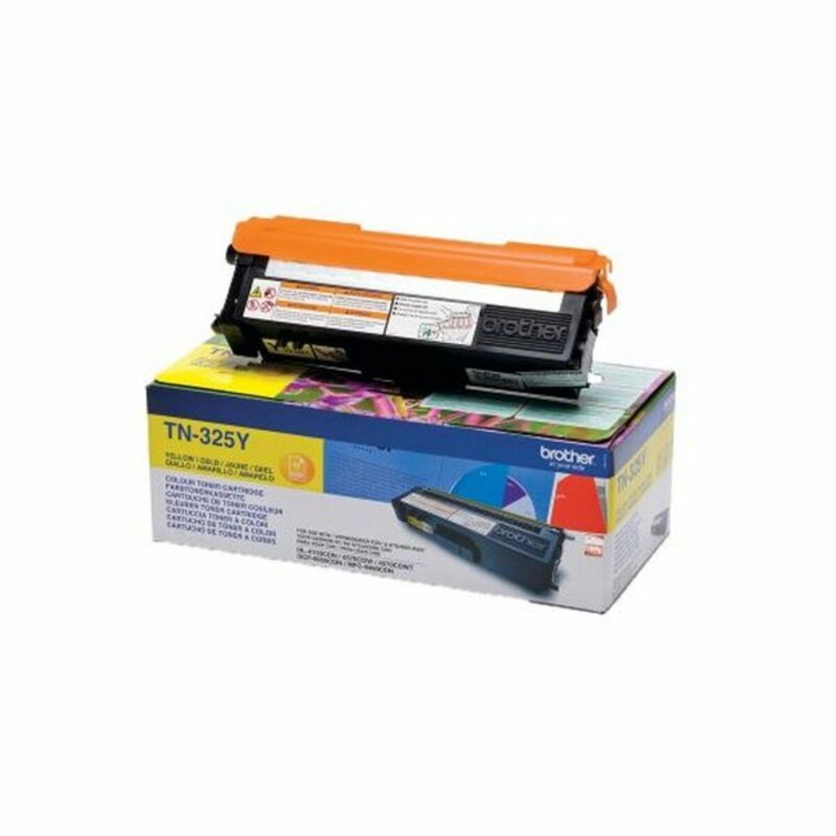 Original Toner Brother TN-325Y Gul - 2