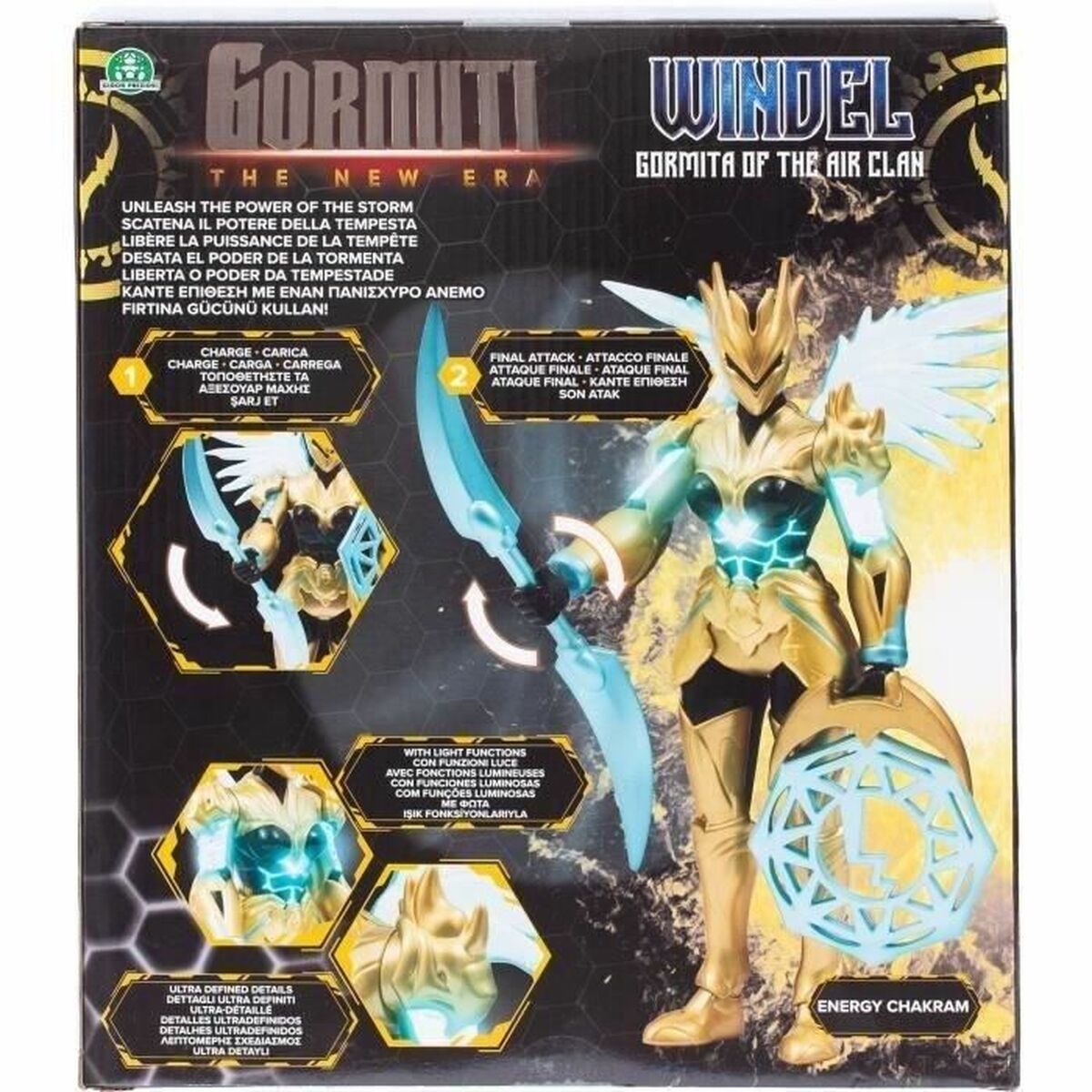 Playset Gormiti Gormiti with Air light attack 27 cm - 3