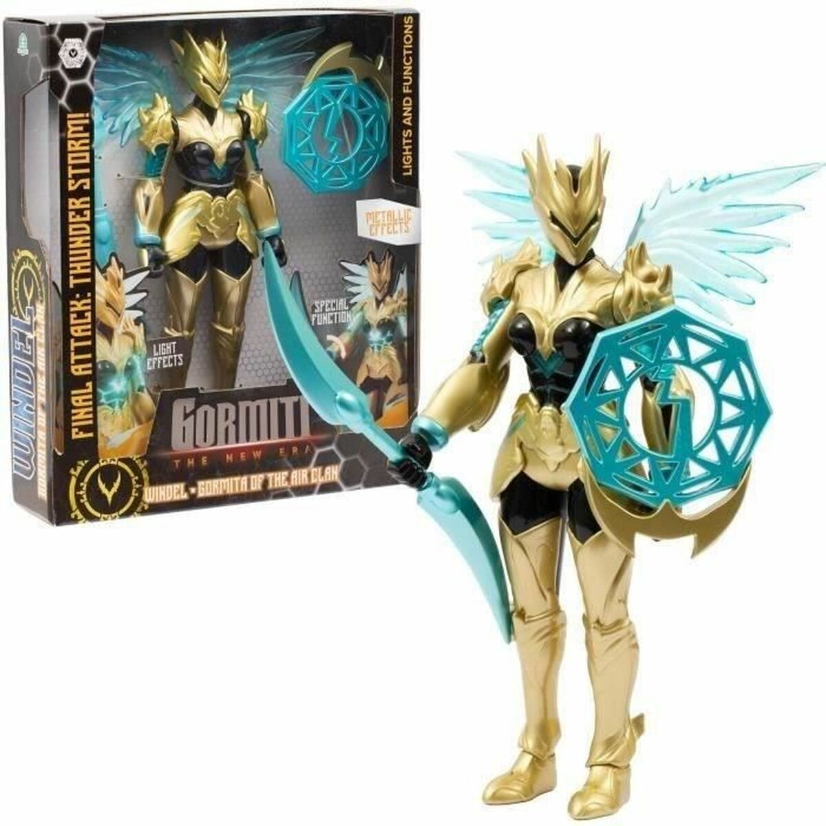 Playset Gormiti Gormiti with Air light attack 27 cm - 4