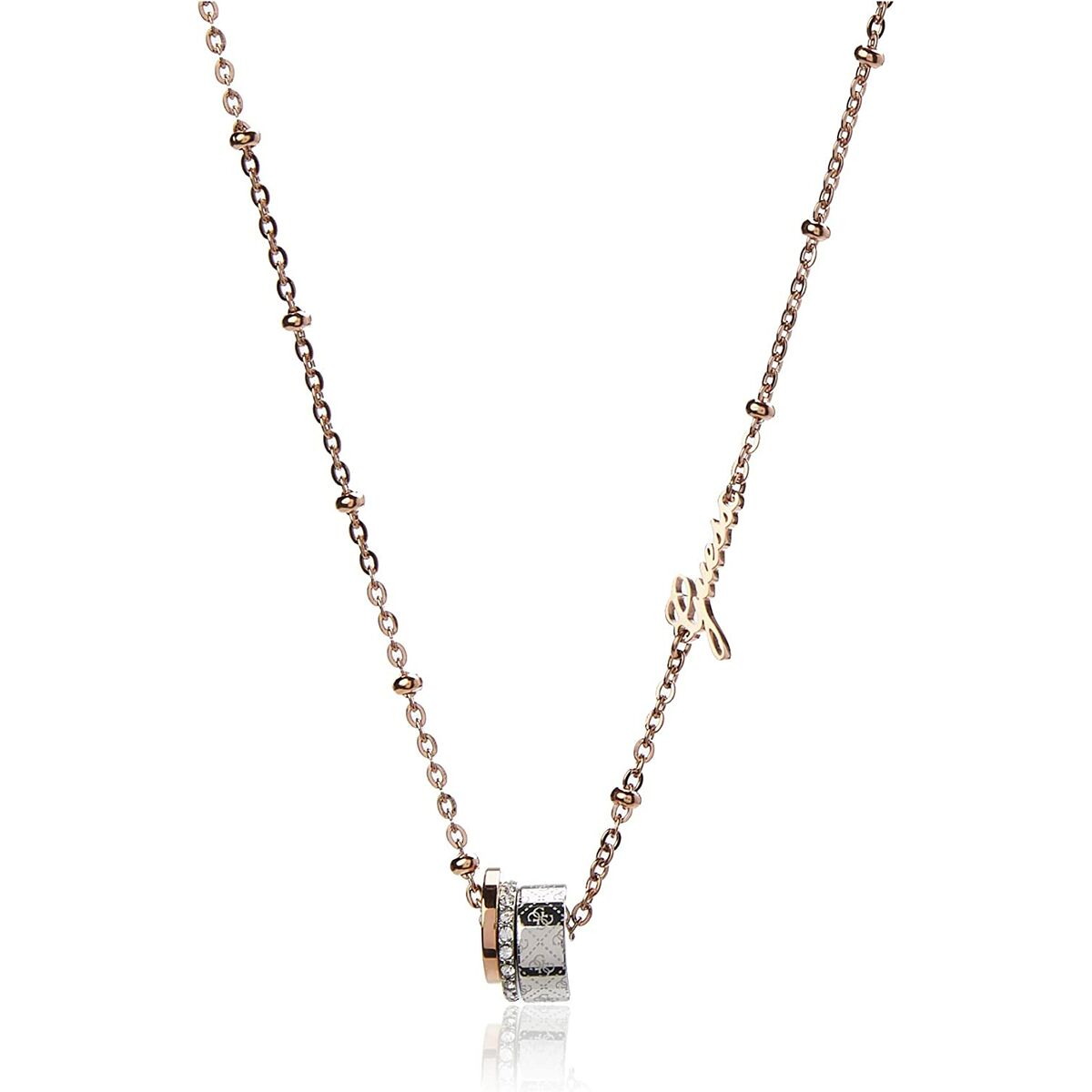 Damhalsband Guess JUBN01154JWRHRGT-U 46 cm
