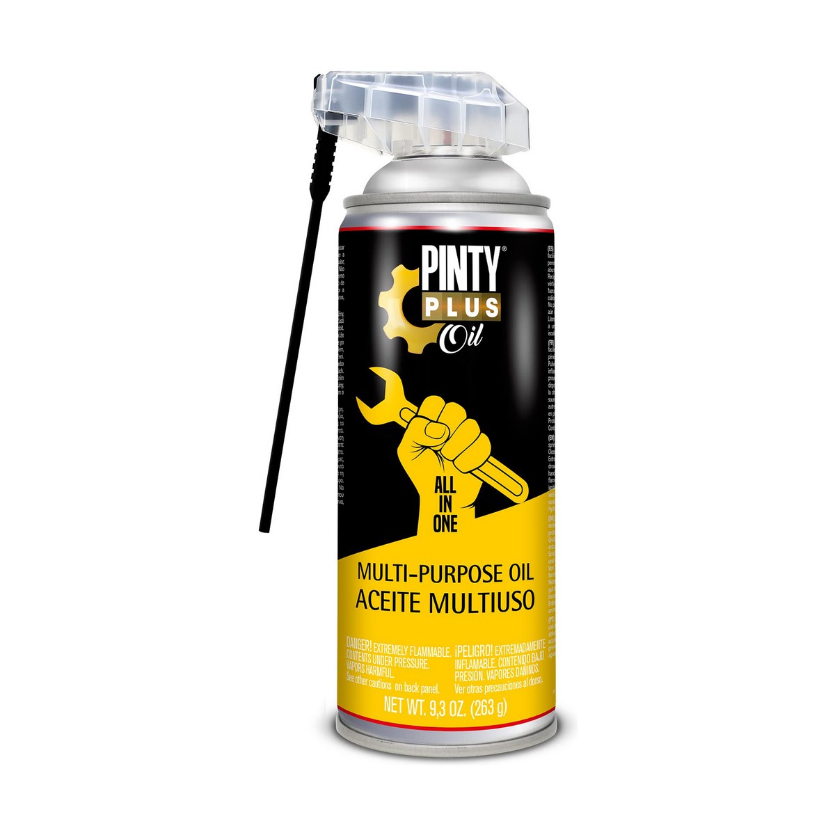 Glidmedel Flera användningsområden Pintyplus Oil Spray 400 ml - 2