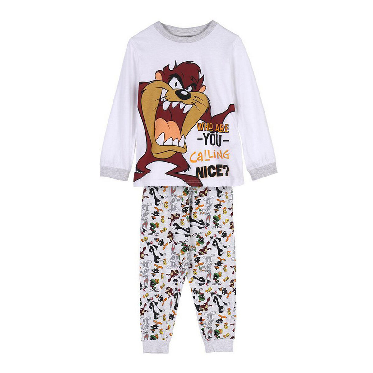 Pyjamas Barn Looney Tunes Grå