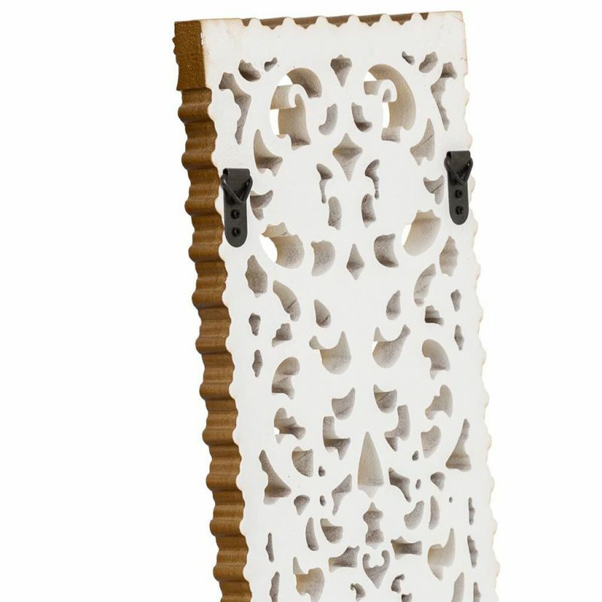 Väggdekoration Alexandra House Living Vit Trä MDF 2 x 108 x 27 cm - 7