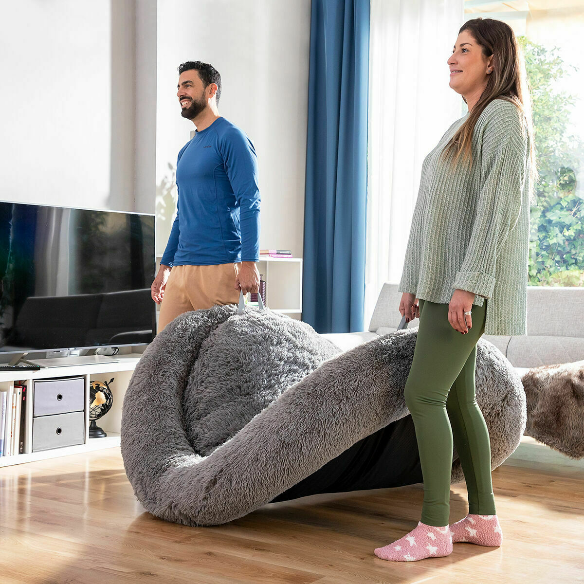 Hundsäng för människor | Human Dog Bed XXL InnovaGoods (Renoverade B) - 7