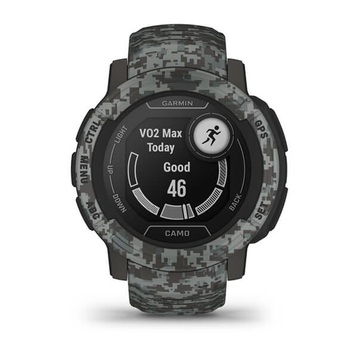 Smartklocka GARMIN Instinct 2 Camo Edition Mörkgrå 0,9" Svart Grafit - 5