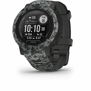 Smartklocka GARMIN Instinct 2 Camo Edition Mörkgrå 0,9" Svart Grafit