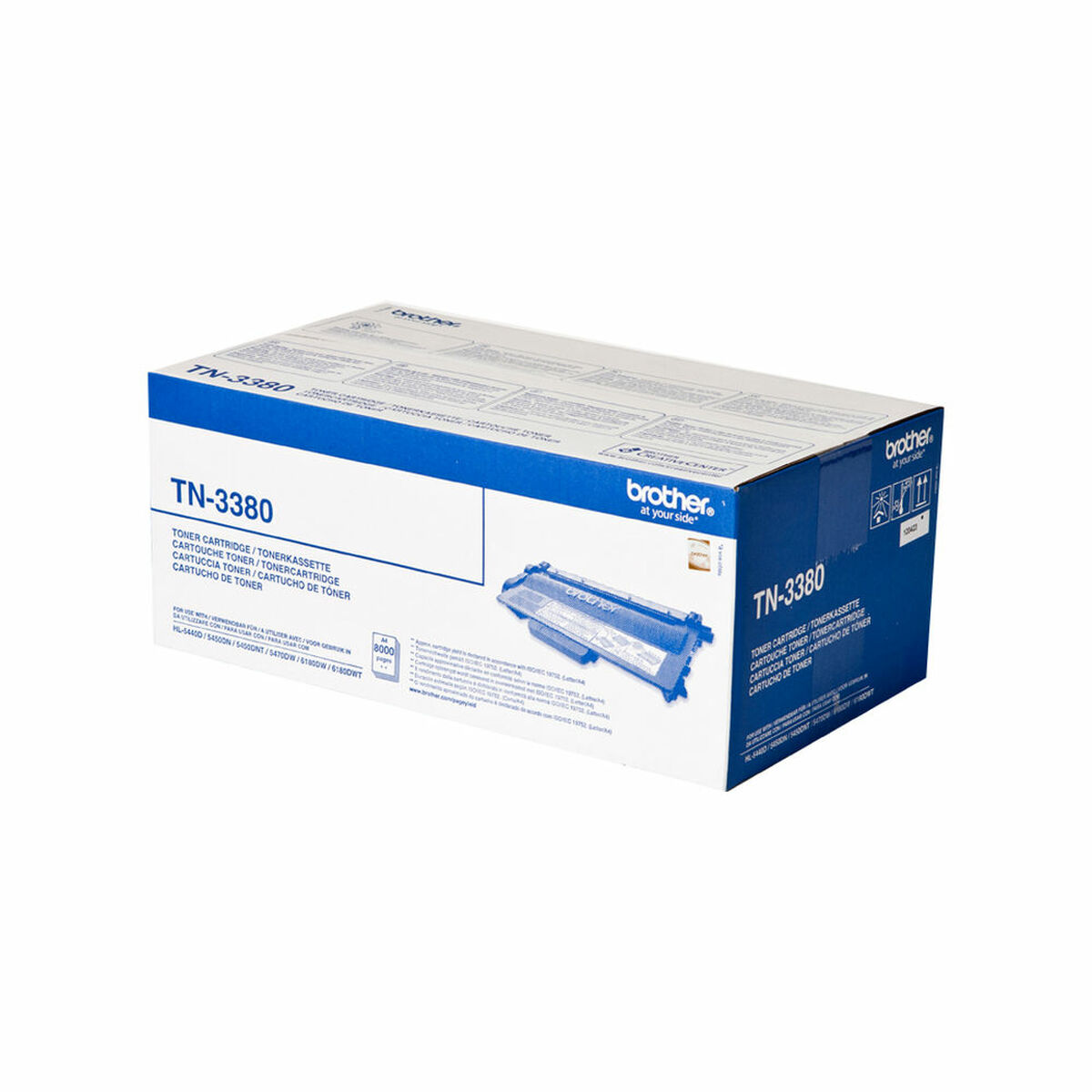 Original Toner Brother TN3380 Svart - 2