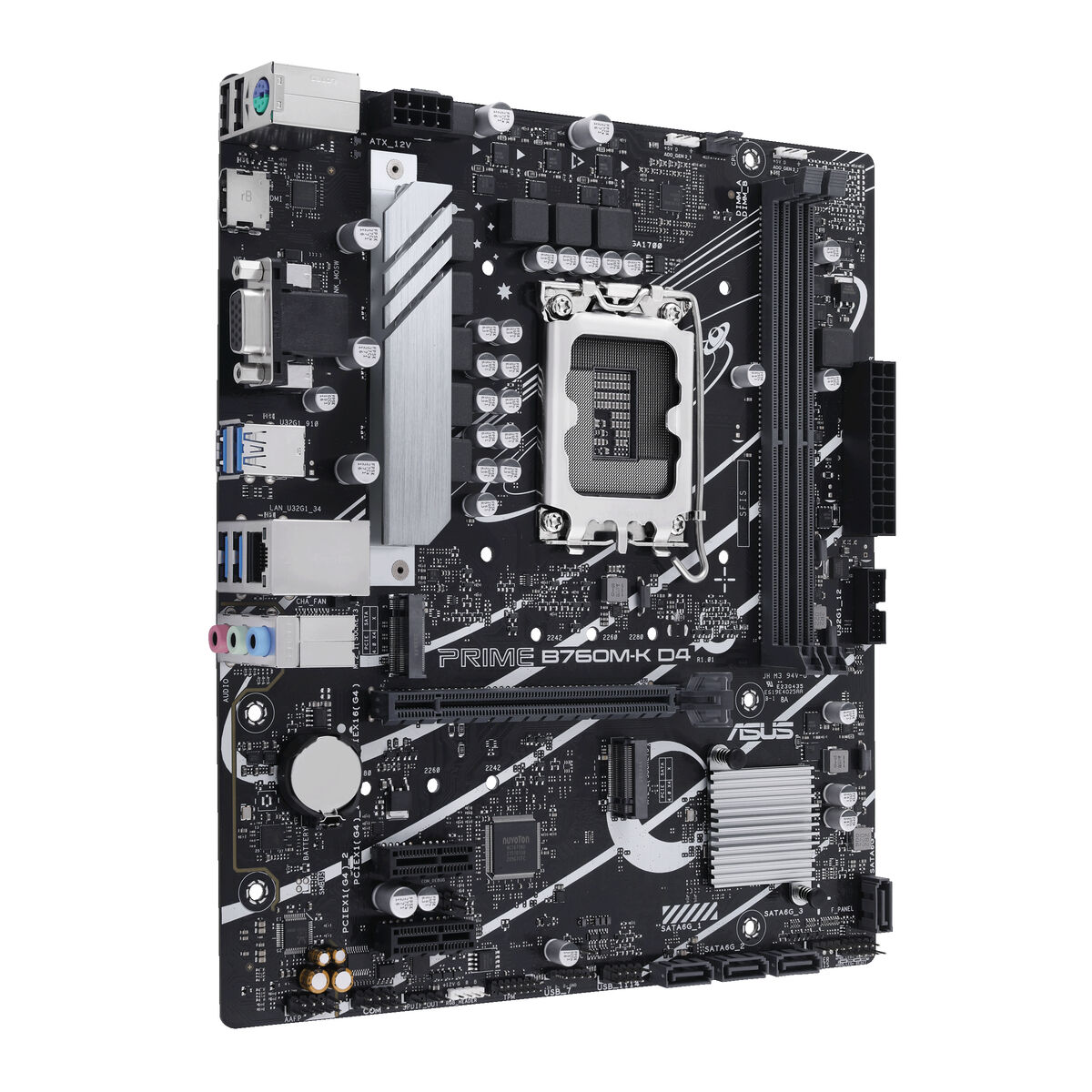Moderkort Asus PRIME B760M-K D4 LGA 1700 Intel B760 - 2