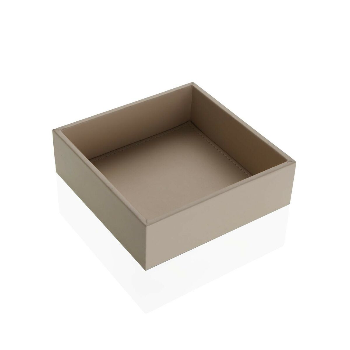 Betjäningsbricka Versa Beige 16 x 5 x 16 cm