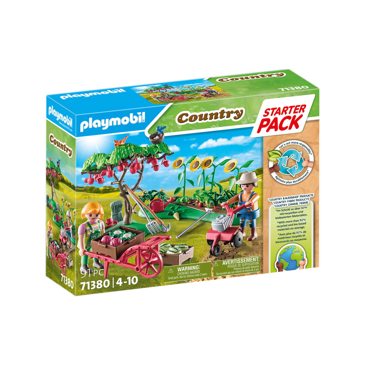 Playset Playmobil 71380 Country 91 Delar - 2