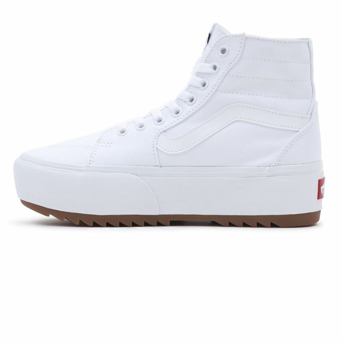 Sportskor Casual Dam Vans Filmore Hi Tapered Platform Vit - 5