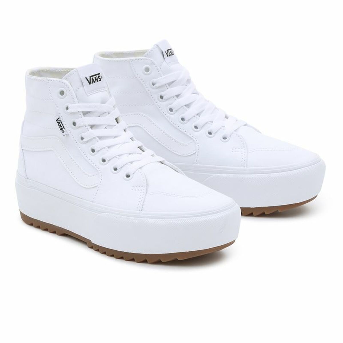 Sportskor Casual Dam Vans Filmore Hi Tapered Platform Vit - 3