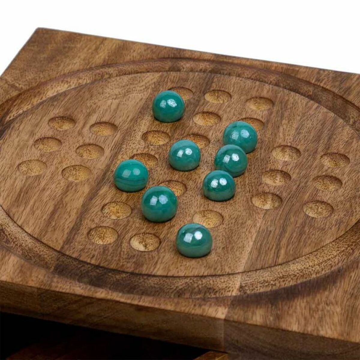 Traditionella spel Alexandra House Living Brun 23 x 5 x 23 cm 5-i-1 - 8