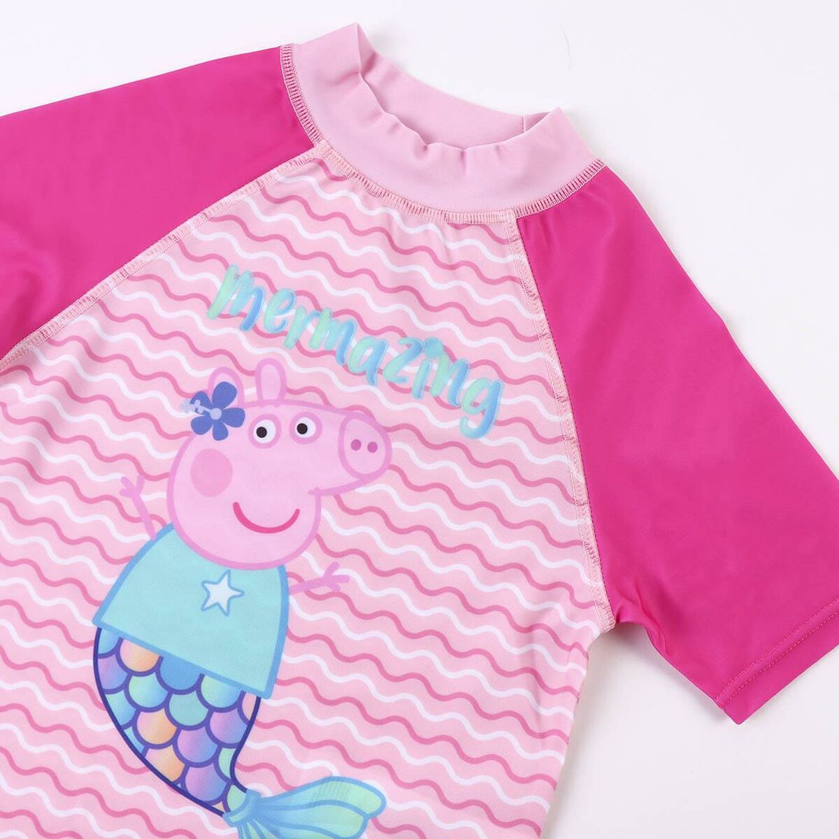 Badtröja Peppa Pig Rosa - 3