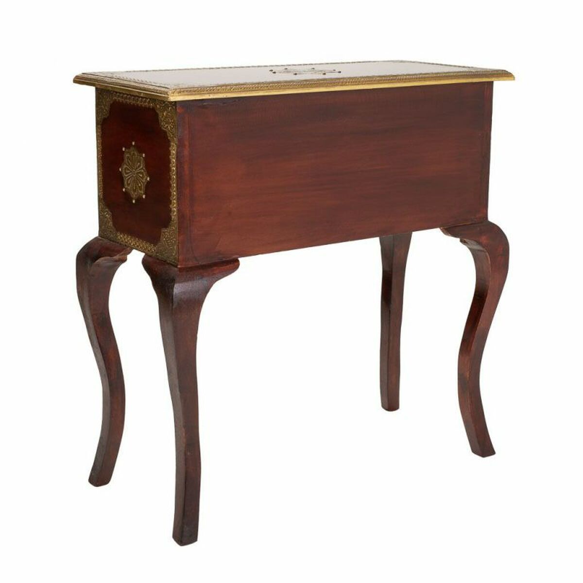 Hallmöbel med lådor Alexandra House Living Mörkbrun 33 x 73 x 71 cm - 4