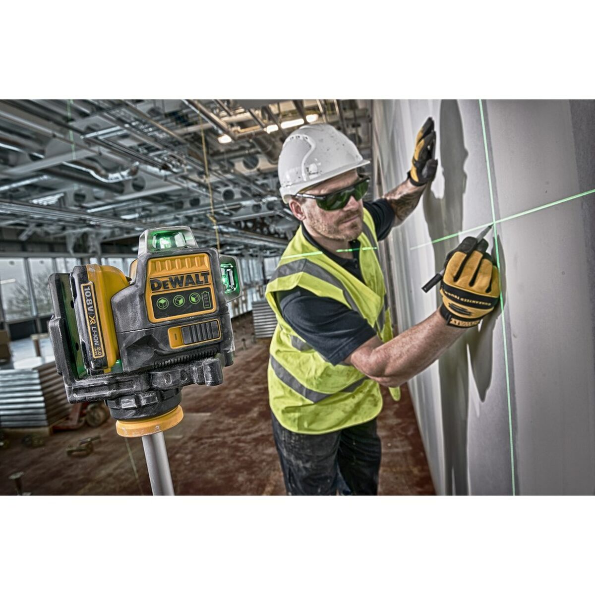 Lasernivå Dewalt dce089d1g-qw 30 m - 3