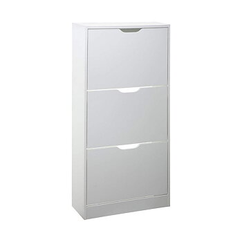 Skoställ 5five Simply Smart Vit Trä 115 x 60 x 24 cm