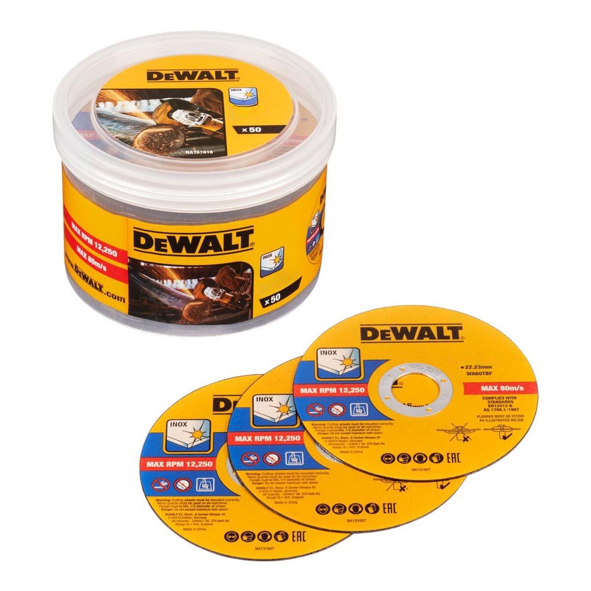 Skivavskiljare Dewalt dt20598-qz Ø 125 mm Vinkelslip