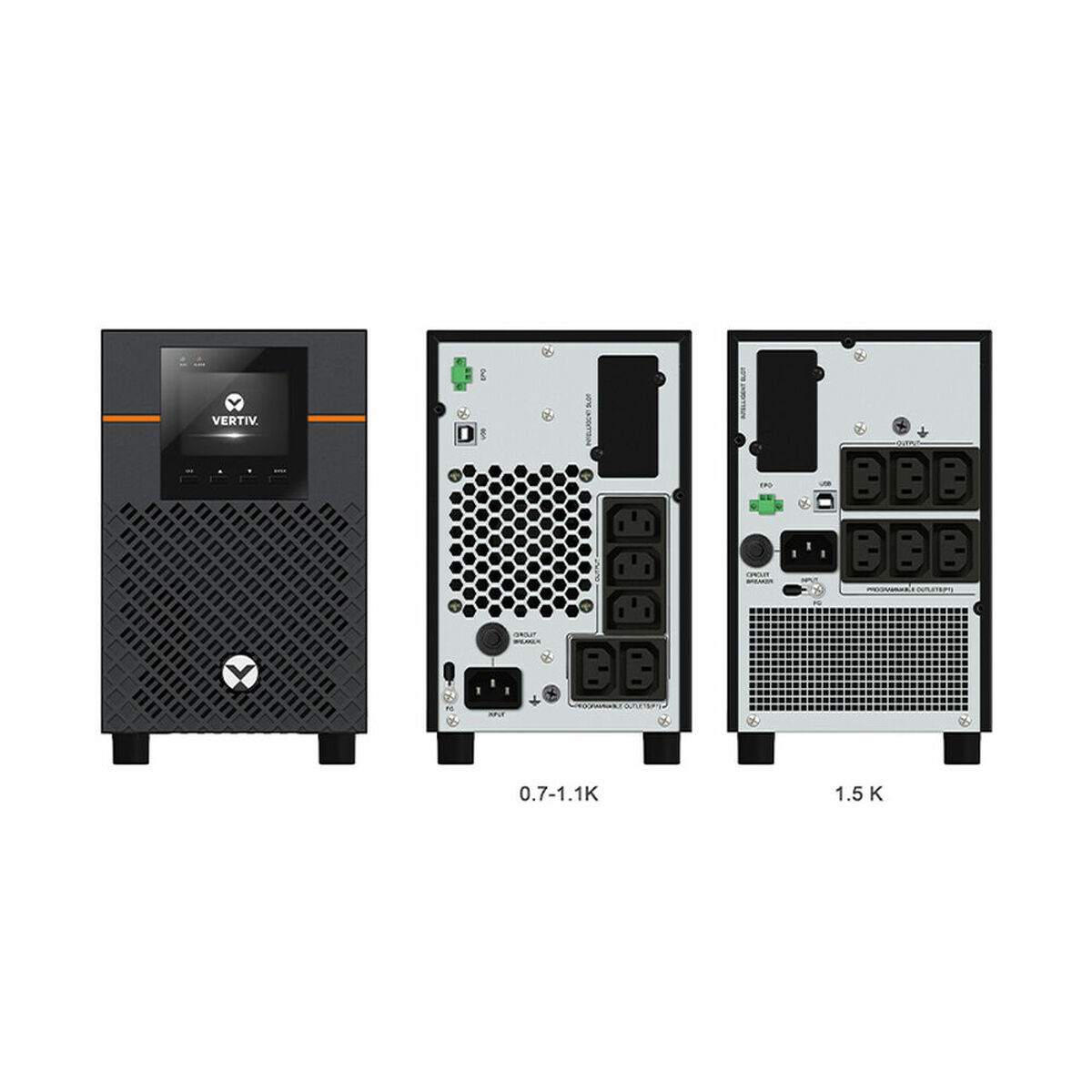 System för Avbrottsfri Strömförsörjning Interaktiv (UPS) Vertiv EDGE-1500IMT 1350 W 1500 VA - 2