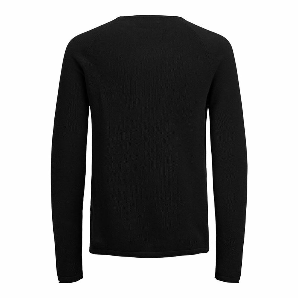 T-shirt med lång ärm Herr Jack & Jones ehill Knit Svart - 2