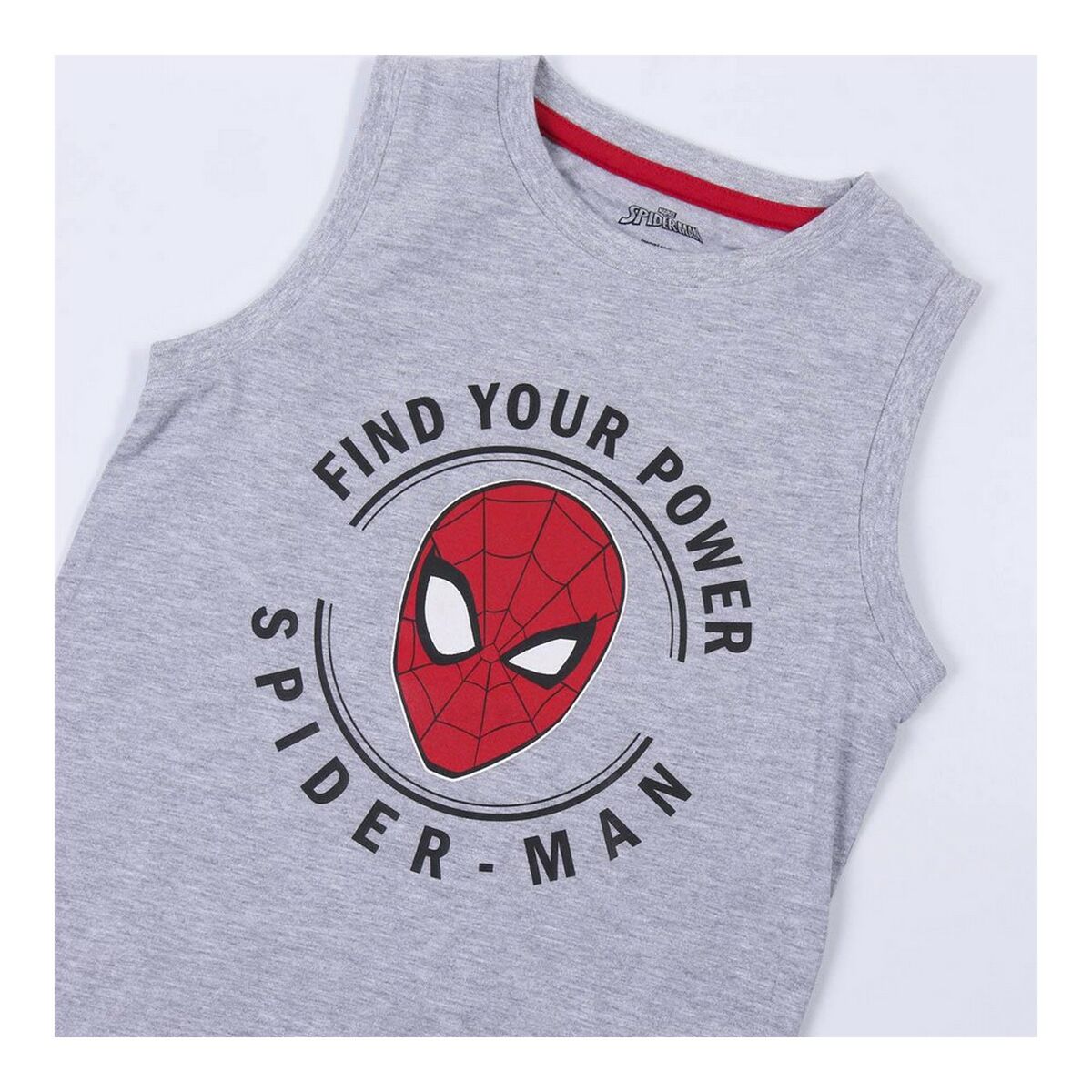 Sommarpyjamas Spider-Man Grå - 12