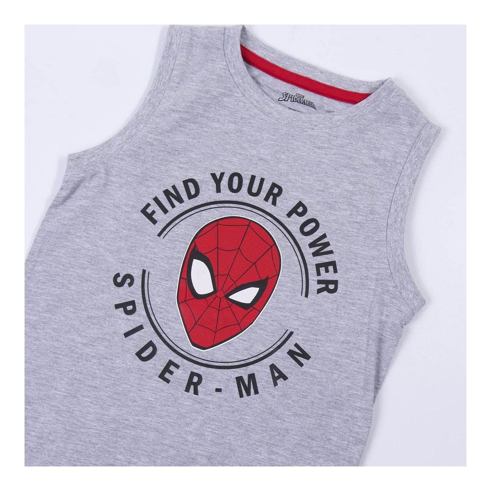 Sommarpyjamas Spider-Man Grå - 4