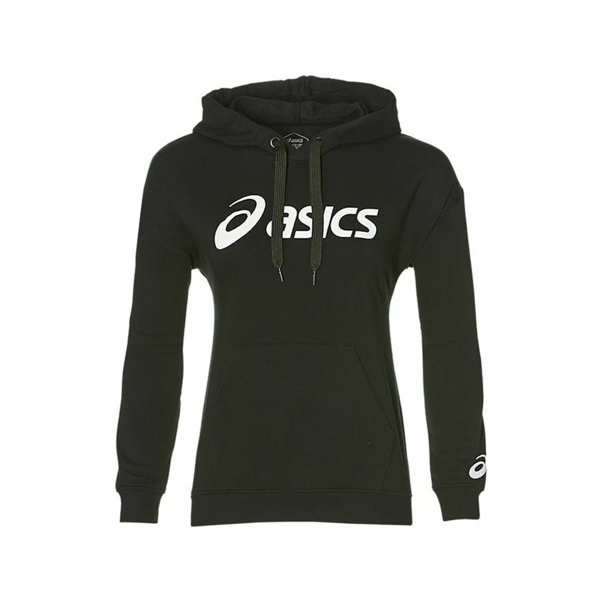 Tröja med huva Dam Asics Big Svart - 2