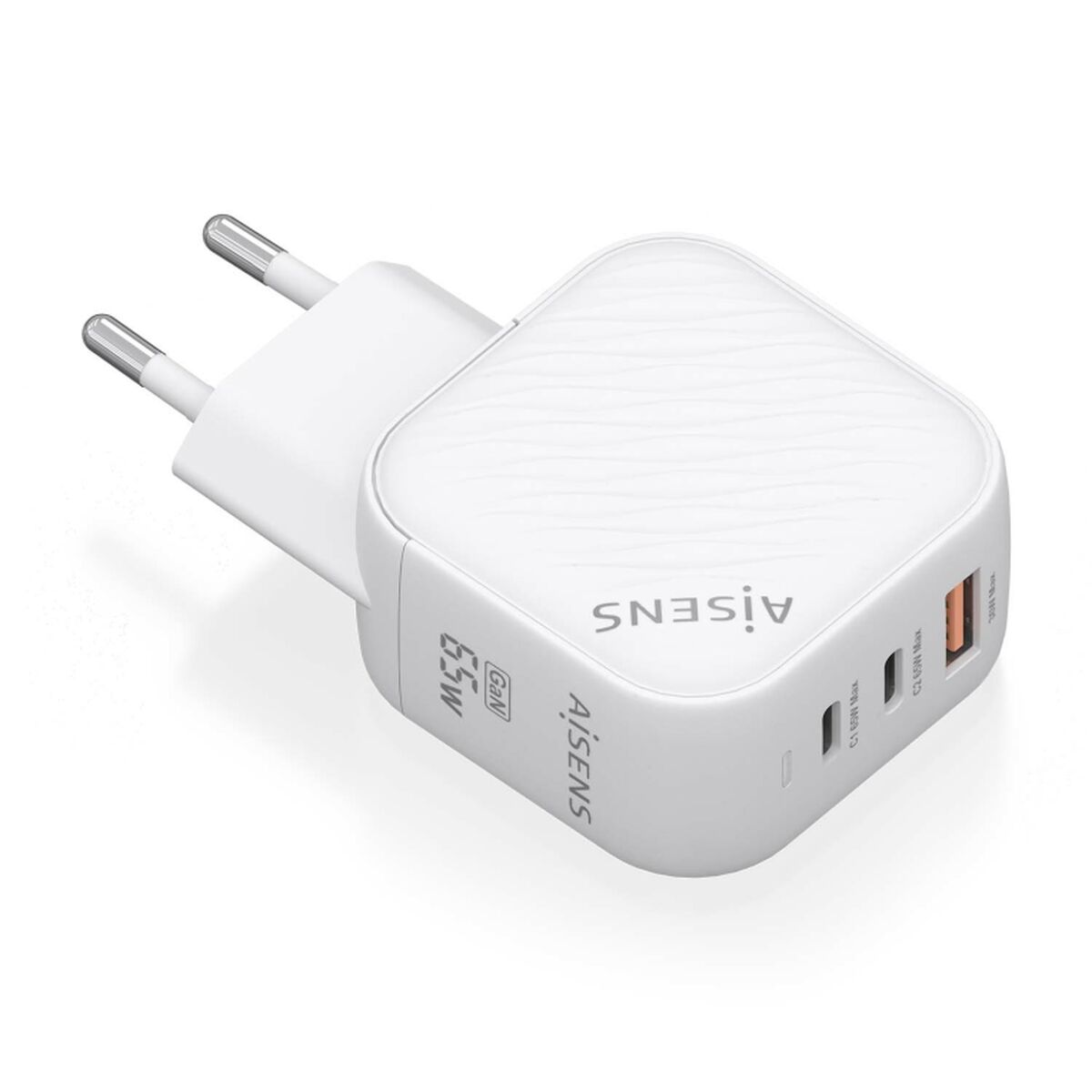 Väggladdare Aisens ASCH-65W3P026-W Vit Multicolour 65 W (1 antal)