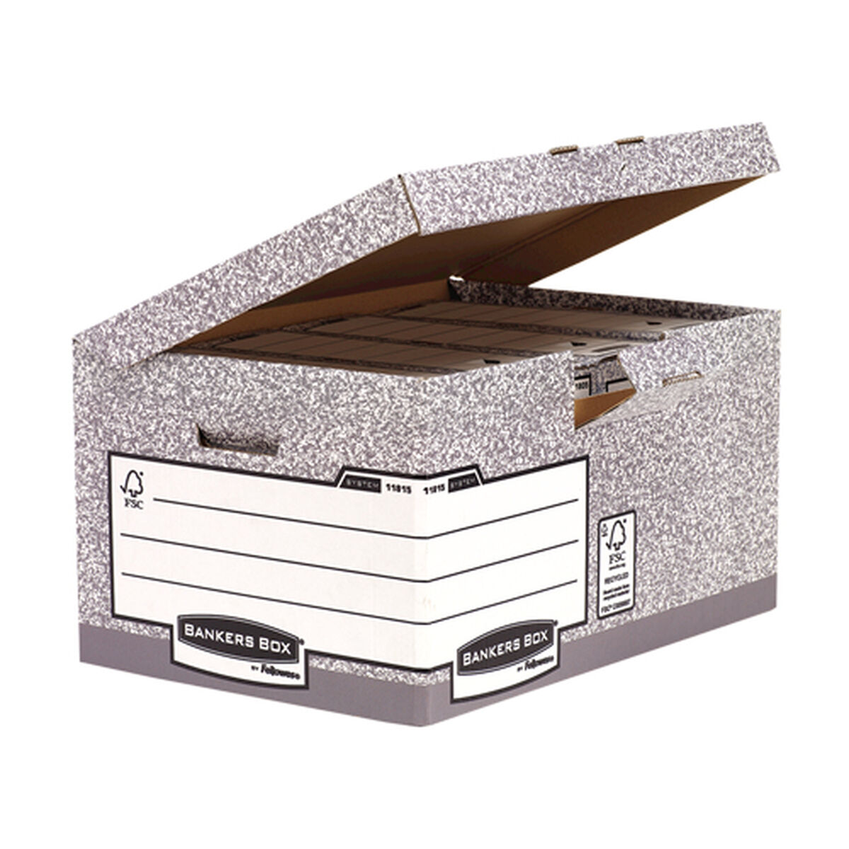 Filbox Fellowes 1181501 Beige Grå 31 x 39 x 56 cm - 4