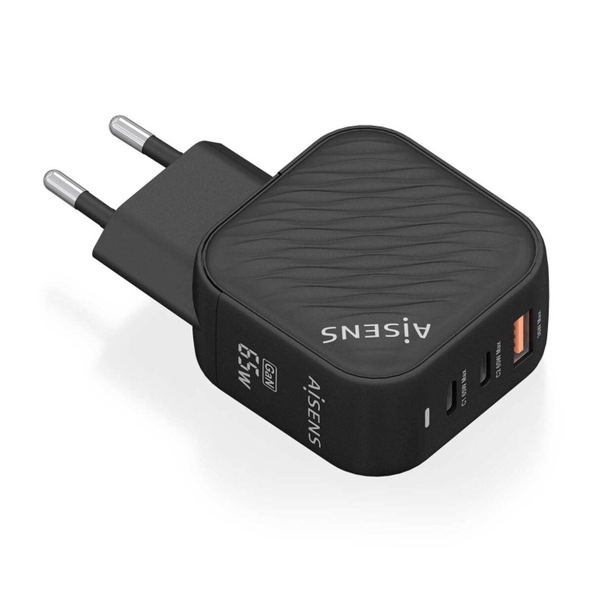 Väggladdare Aisens ASCH-65W3P027-BK Svart Multicolour 65 W (1 antal)