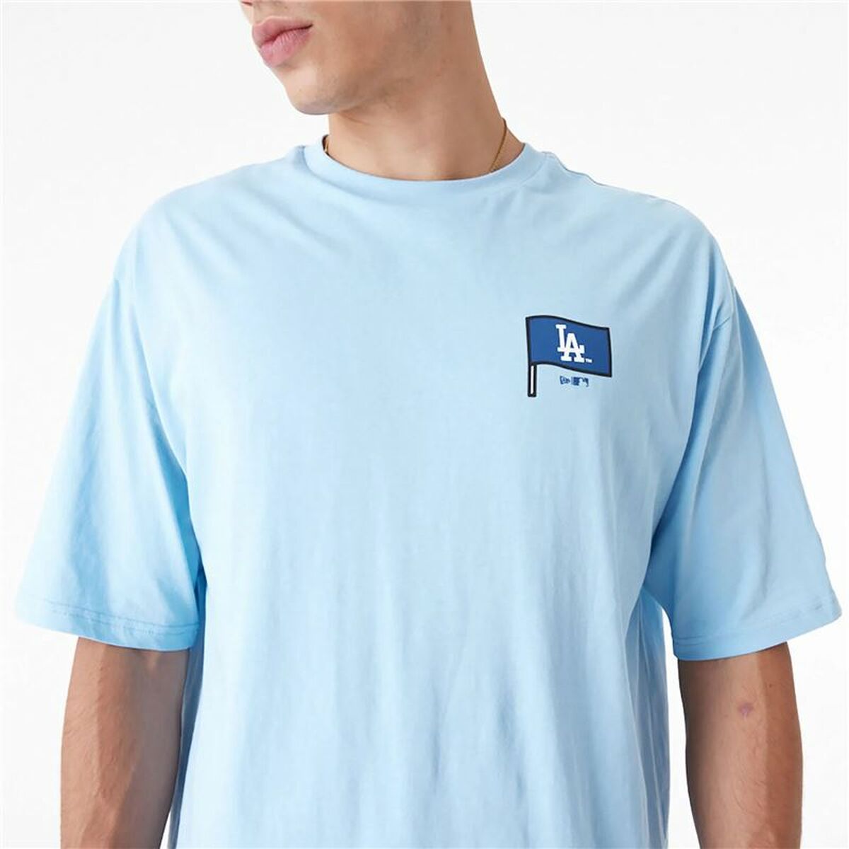 T-shirt med kortärm Herr New Era LA Dodgers MLB Burger - 3