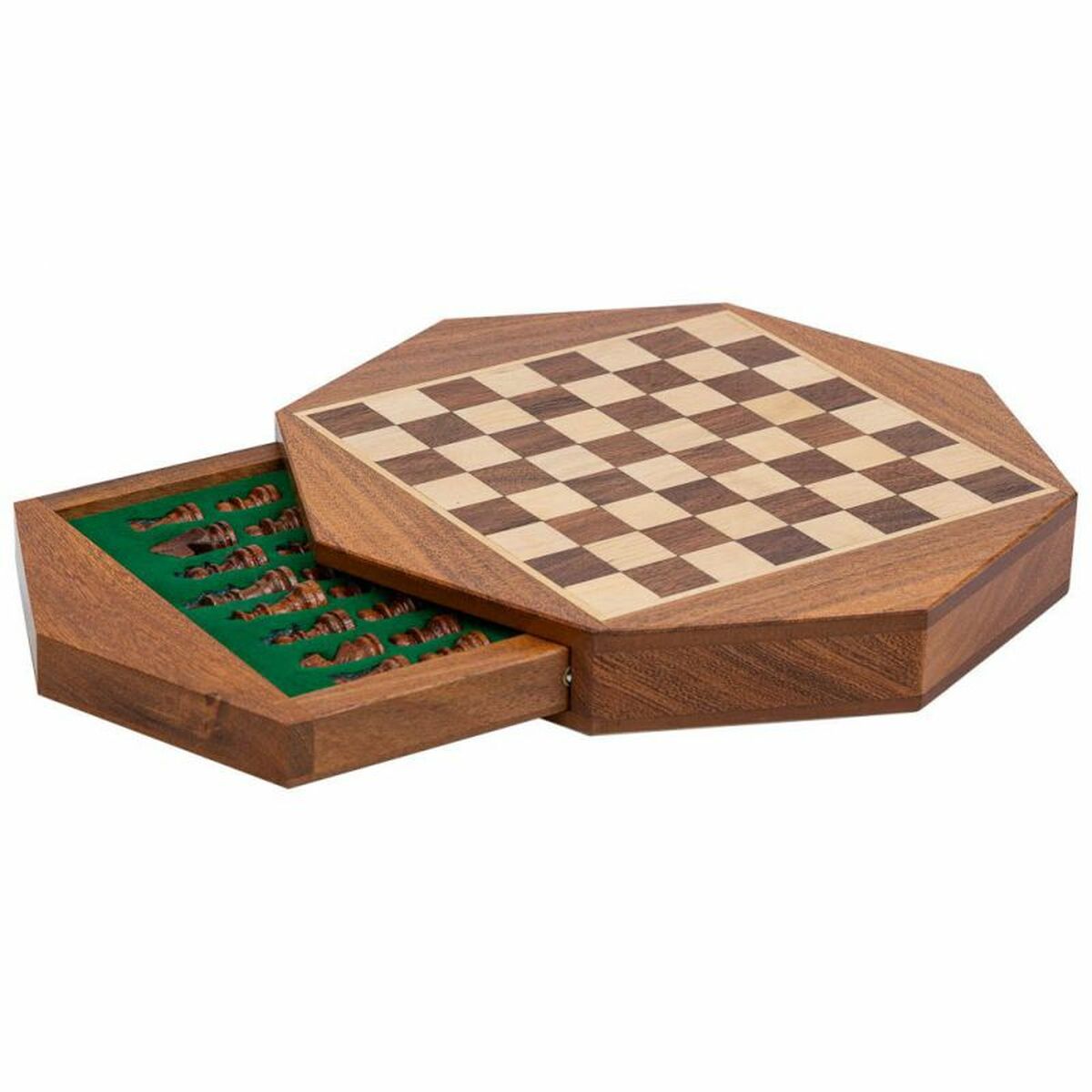 Schack Alexandra House Living Brun Akaciaträ 22 x 5 x 22 cm Magnetic - 2