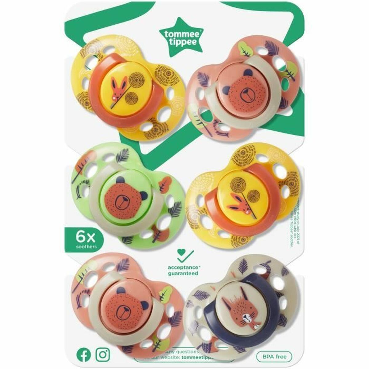 Napp Tommee Tippee 6 antal - 2
