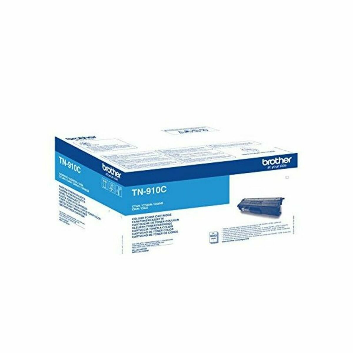 Toner Brother TN910C Turkos - 2