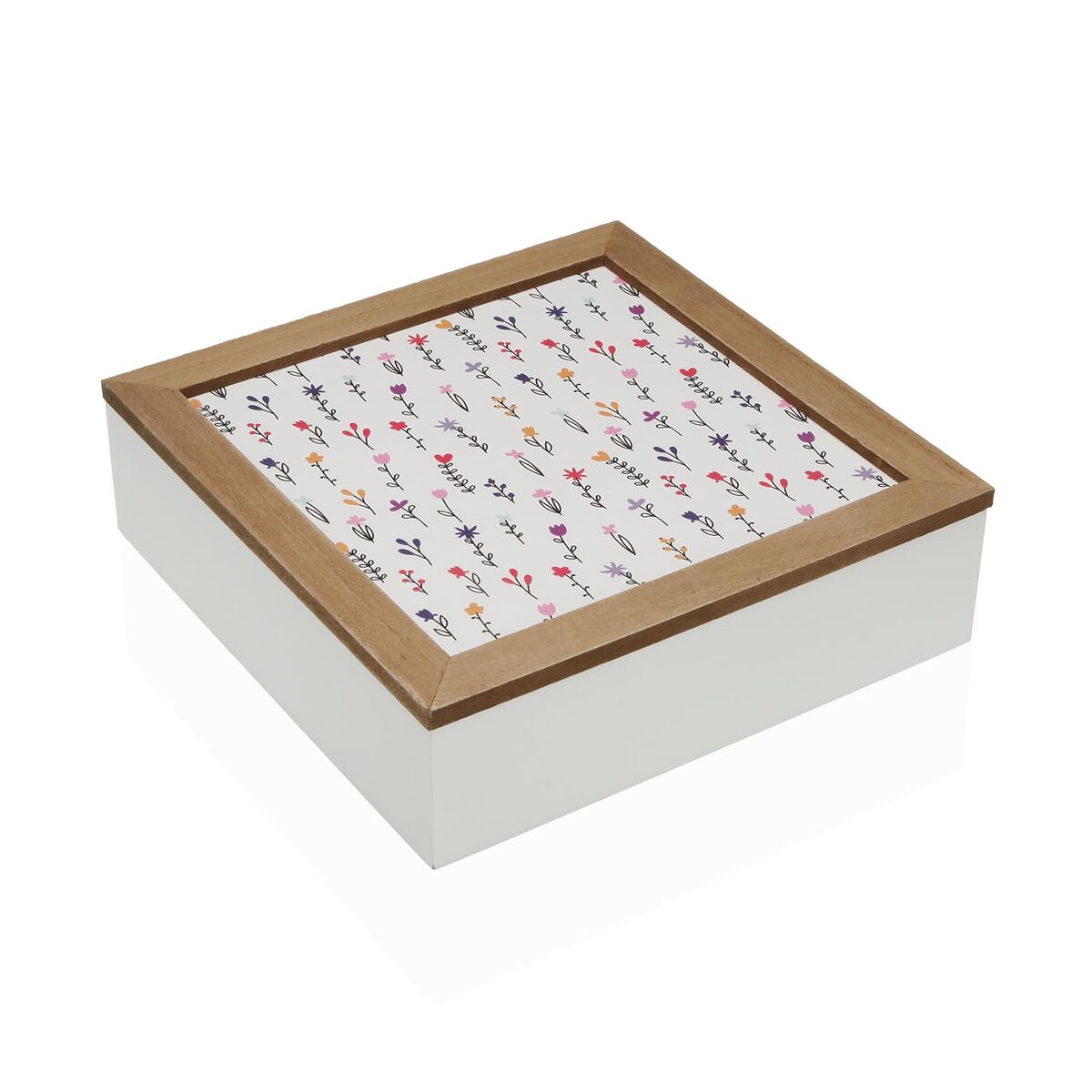 Smyckeskrin Versa BLUME Trä MDF 24 x 7 x 24 cm