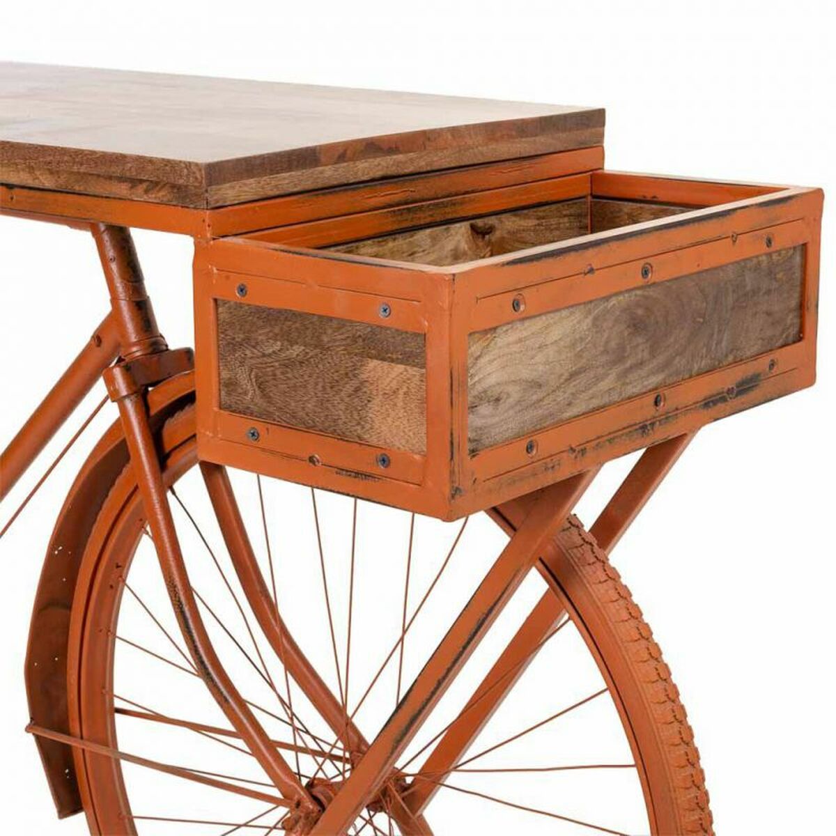 Mottagare Alexandra House Living Bike Koppar 50 x 94 x 198 cm - 5