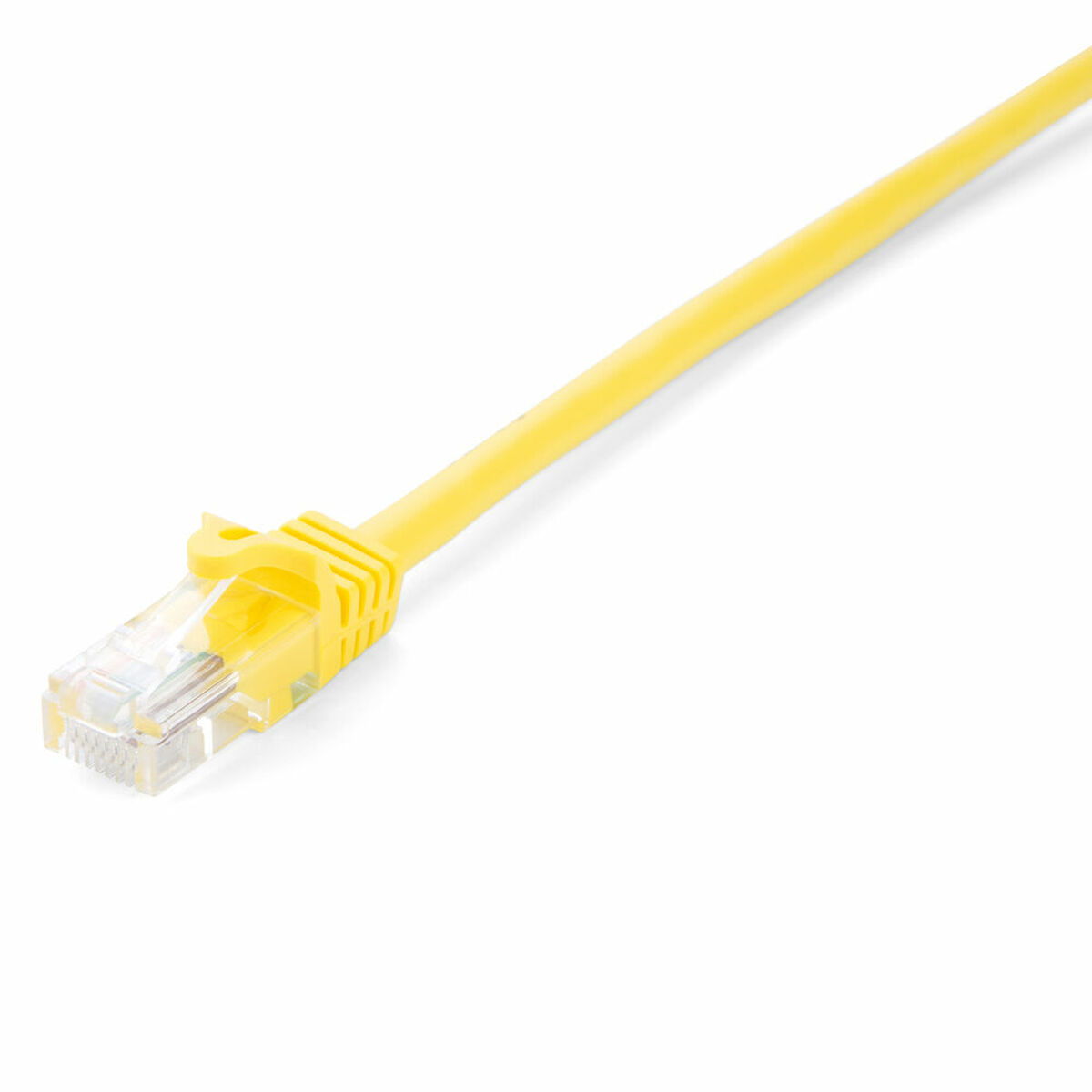 Nätkabel UTP Styv Kategori 6 V7 V7CAT6UTP-01M-YLW-1N 1 m Gul