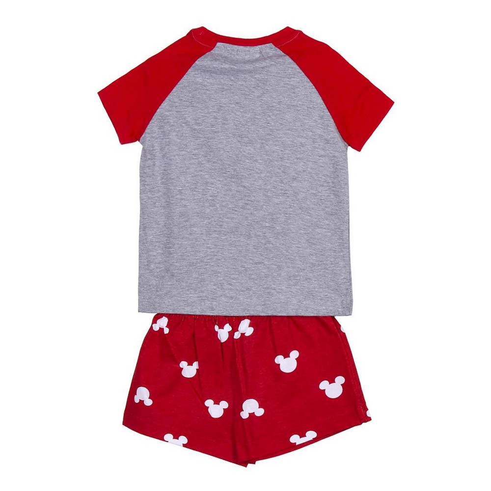 Sommarpyjamas Minnie Mouse Röd Grå - 2