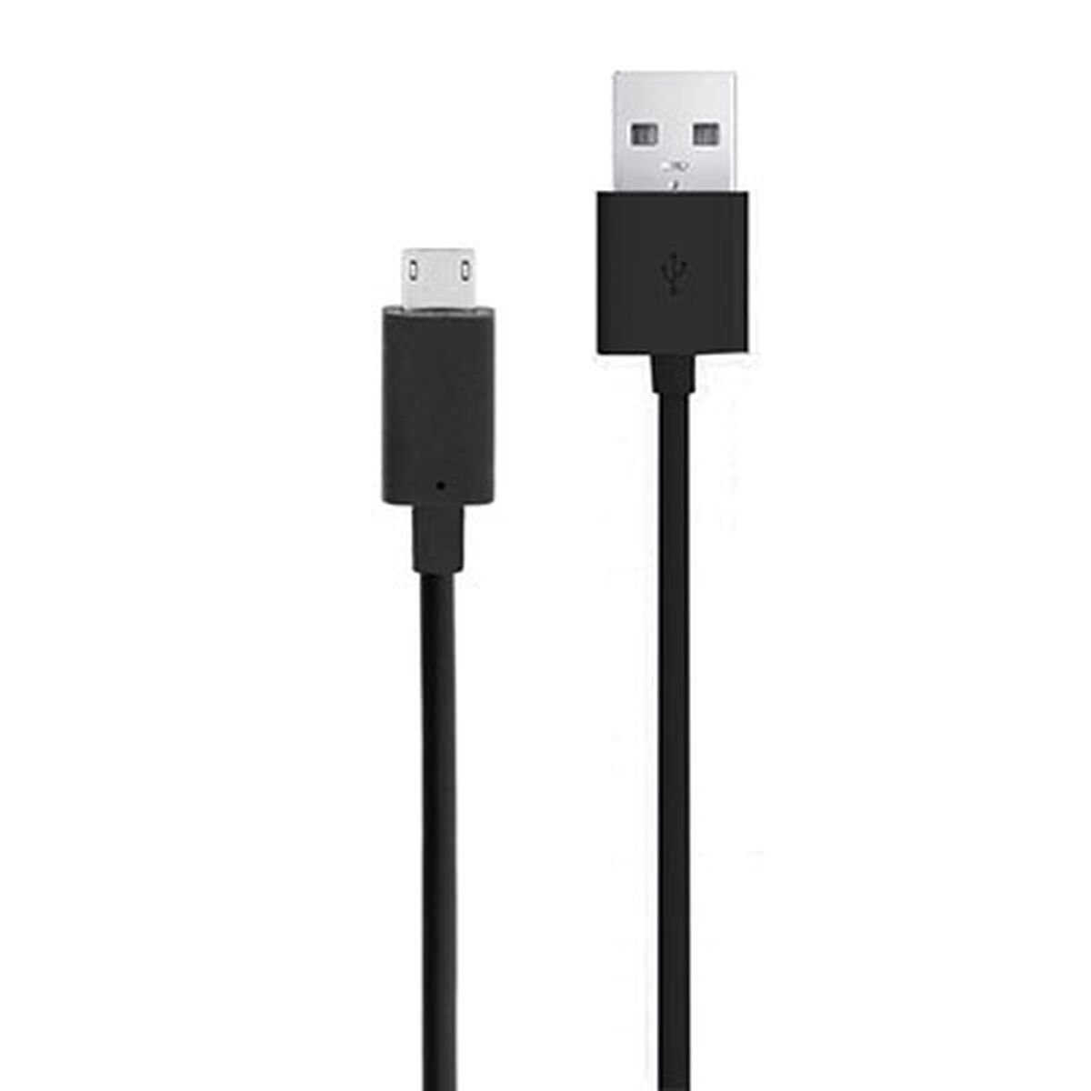 USB-kabel till mikro-USB Celly USBMICROB Svart 1 m